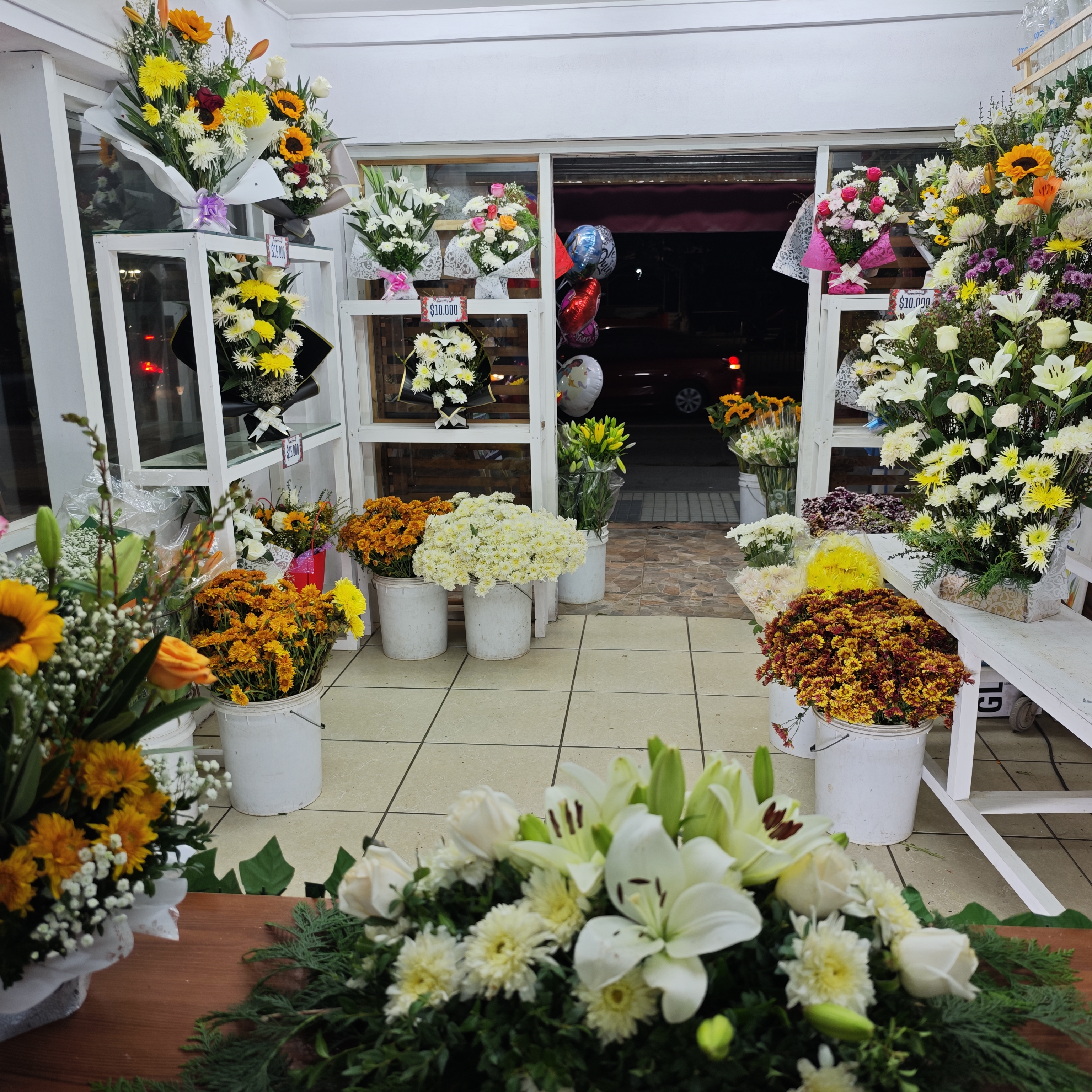 Interior Floristería Ramos - arreglos florales frescos
